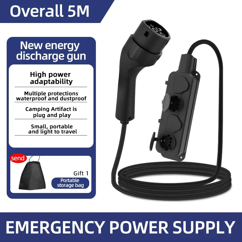 Outdoor Power Socket - Portable 16A 4KW Electric Car EV