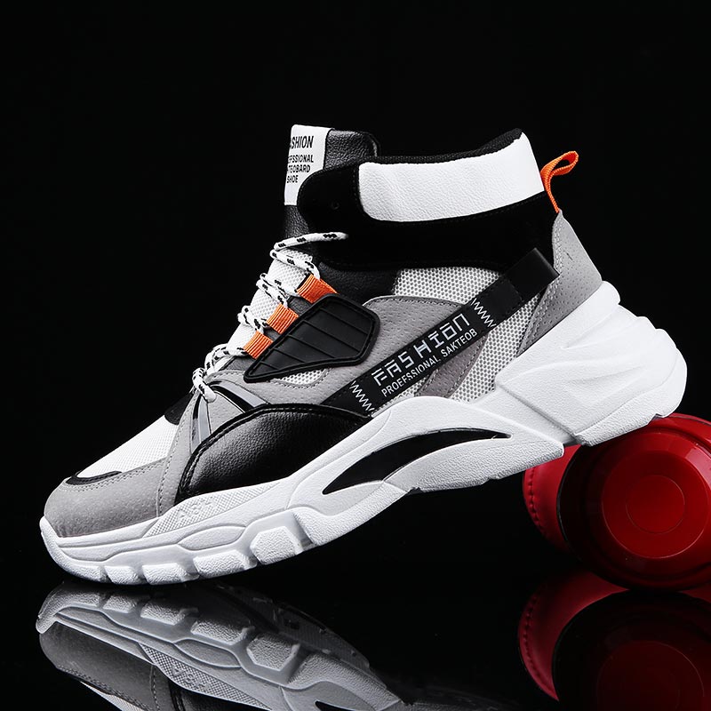 Outdoor Power Block - Hightop Summer Men's Sport Shoes Man