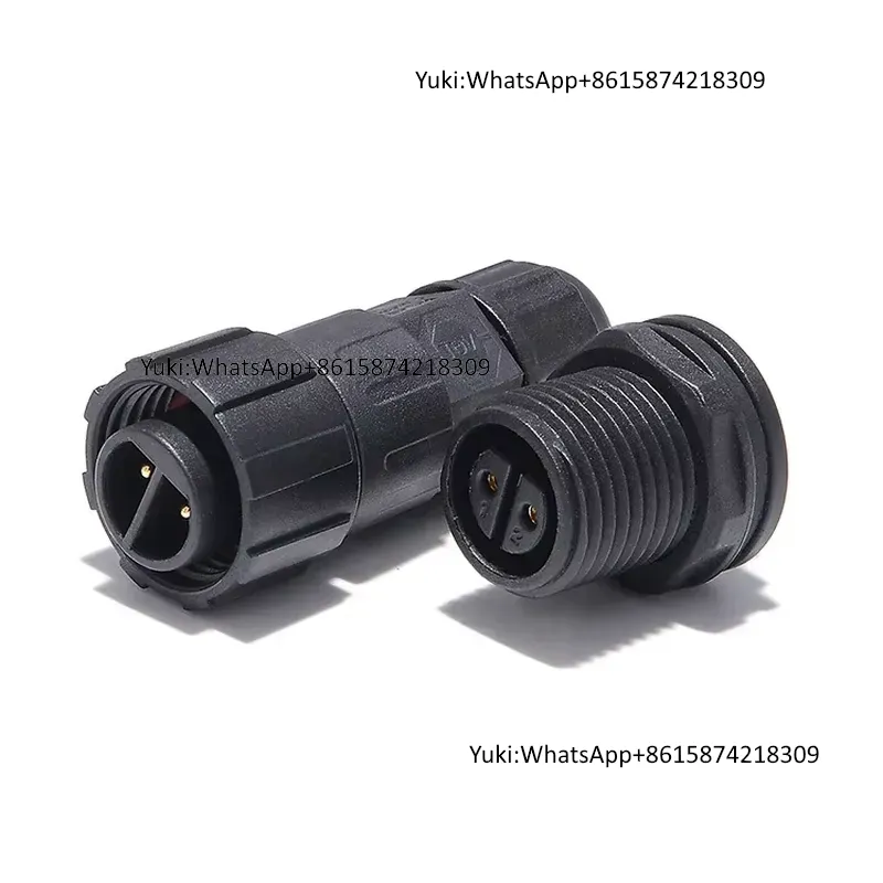 Outdoor Power Socket - IP68 Waterproof LLT M16 2pin Connector