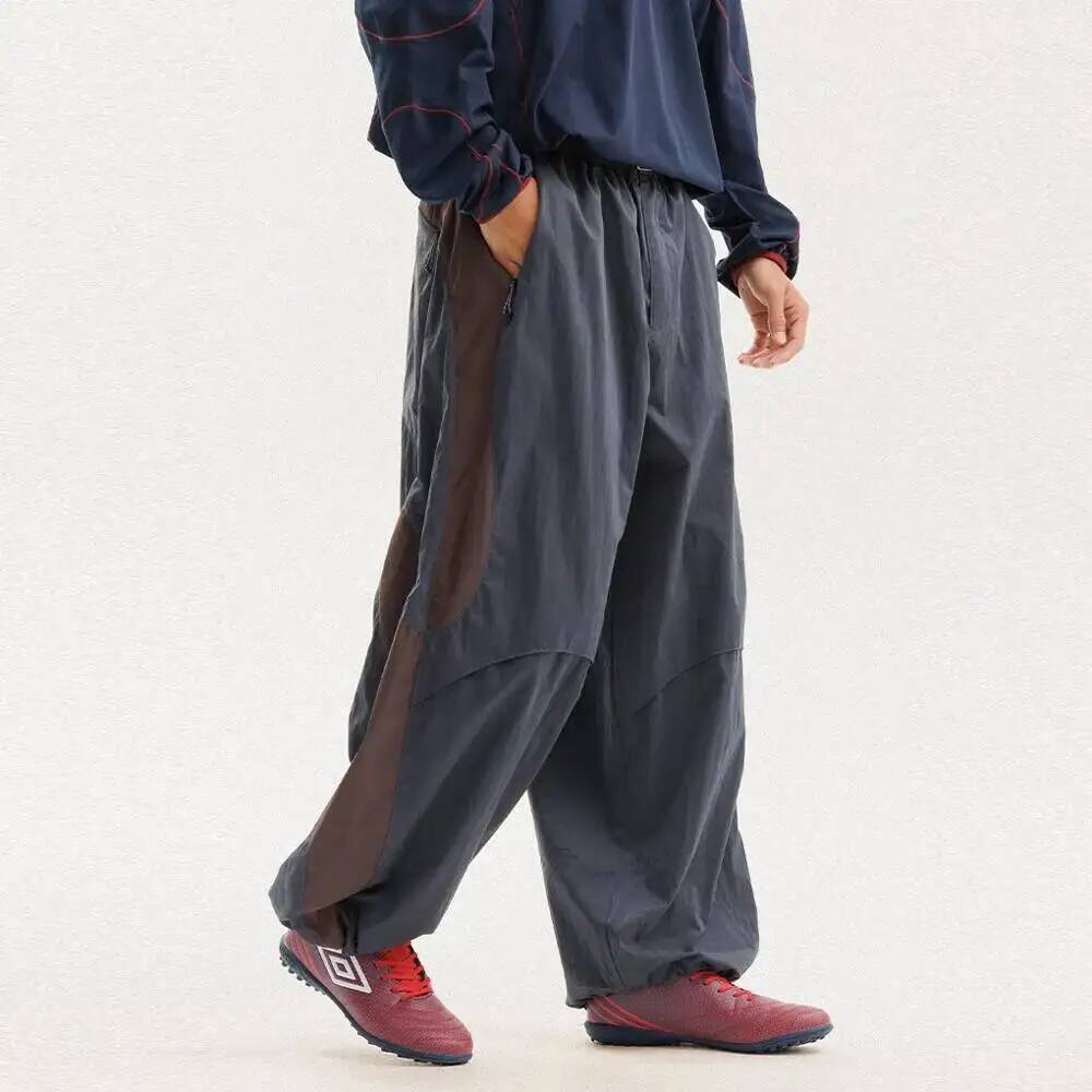 Outdoor Power Block - Men Color Block Wide Leg Pants