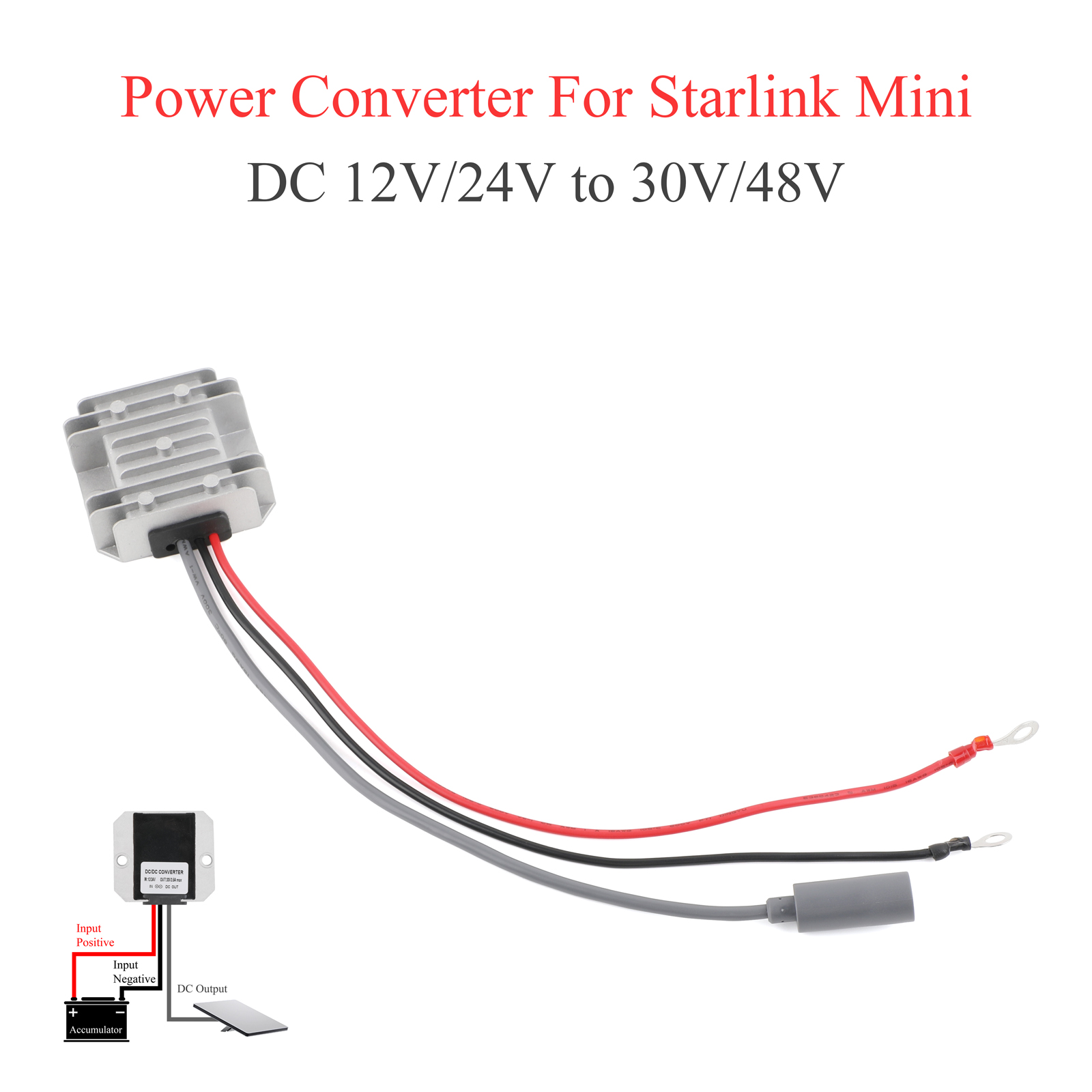 US 12V 24V to 30V 3.5A DC Step - Outdoor Power Block recension och pris