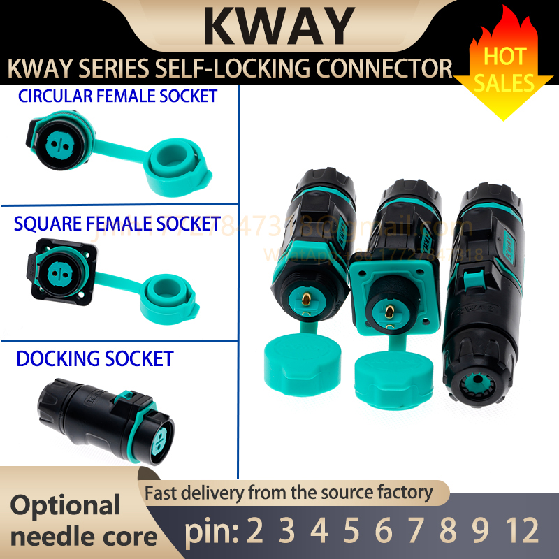 1 set of KWAY-K12 K16 K20 avia - Outdoor Power Lead recension och pris
