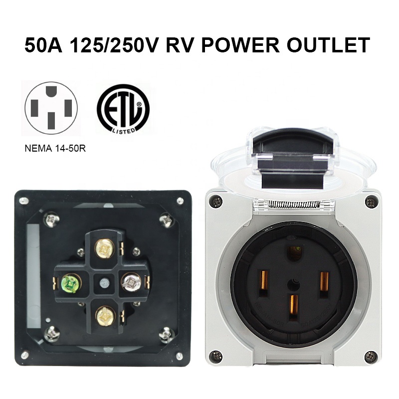 50 Amp Generator RV Power Inle - Power Switch Outdoor recension och pris