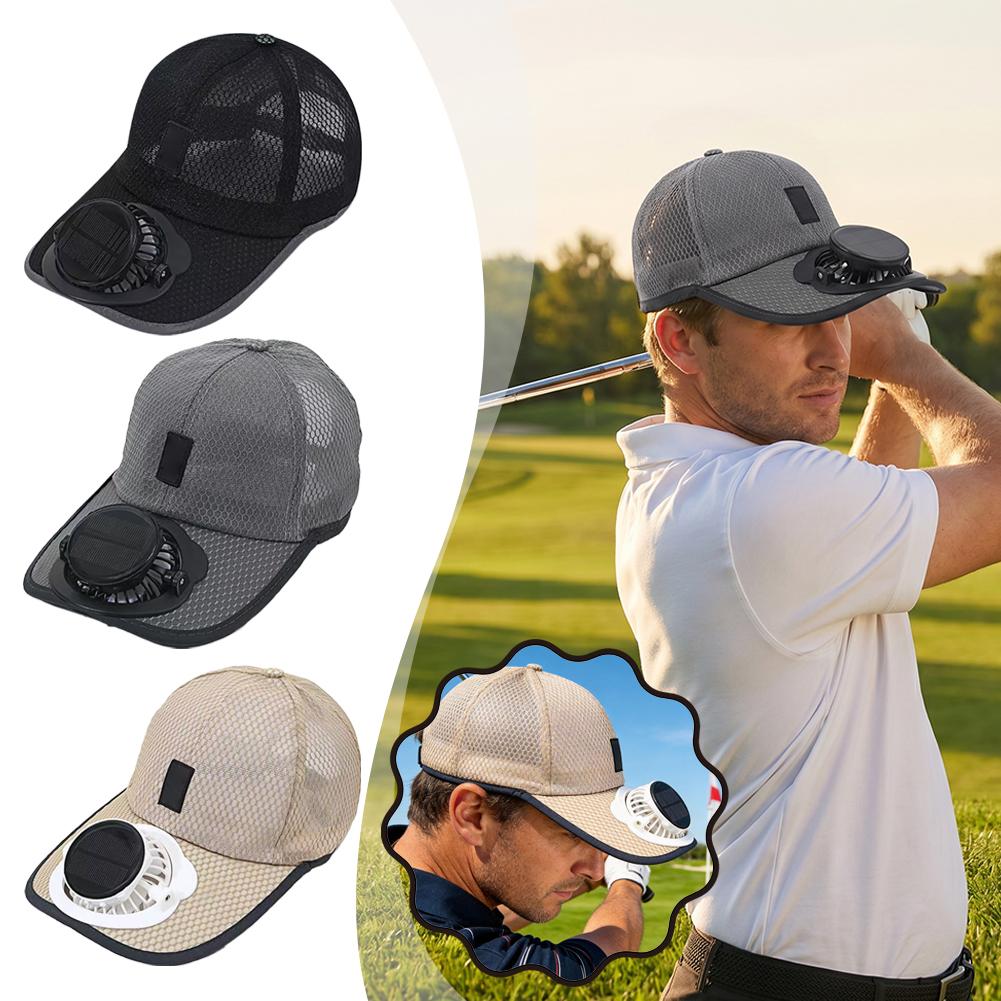 Unisex Solar Powered Fan Hat U - Outdoor Power Block recension och pris