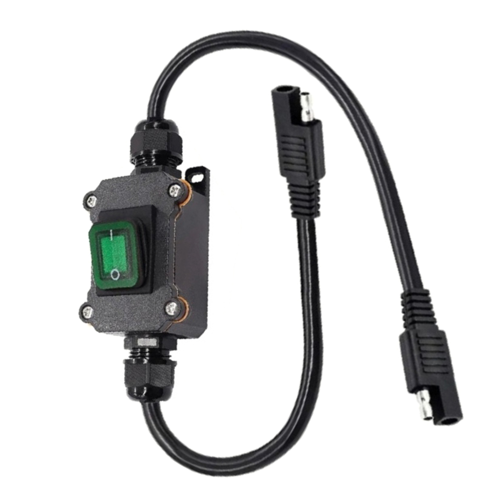 For SAE Connector Devices 12V  - Power Switch Outdoor recension och pris