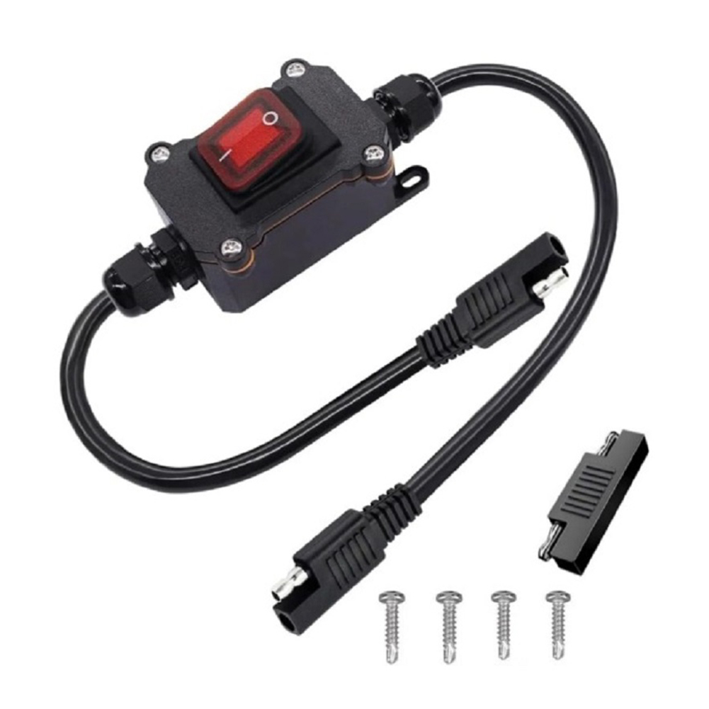 For SAE Connector Devices 12V  - Power Switch Outdoor recension och pris