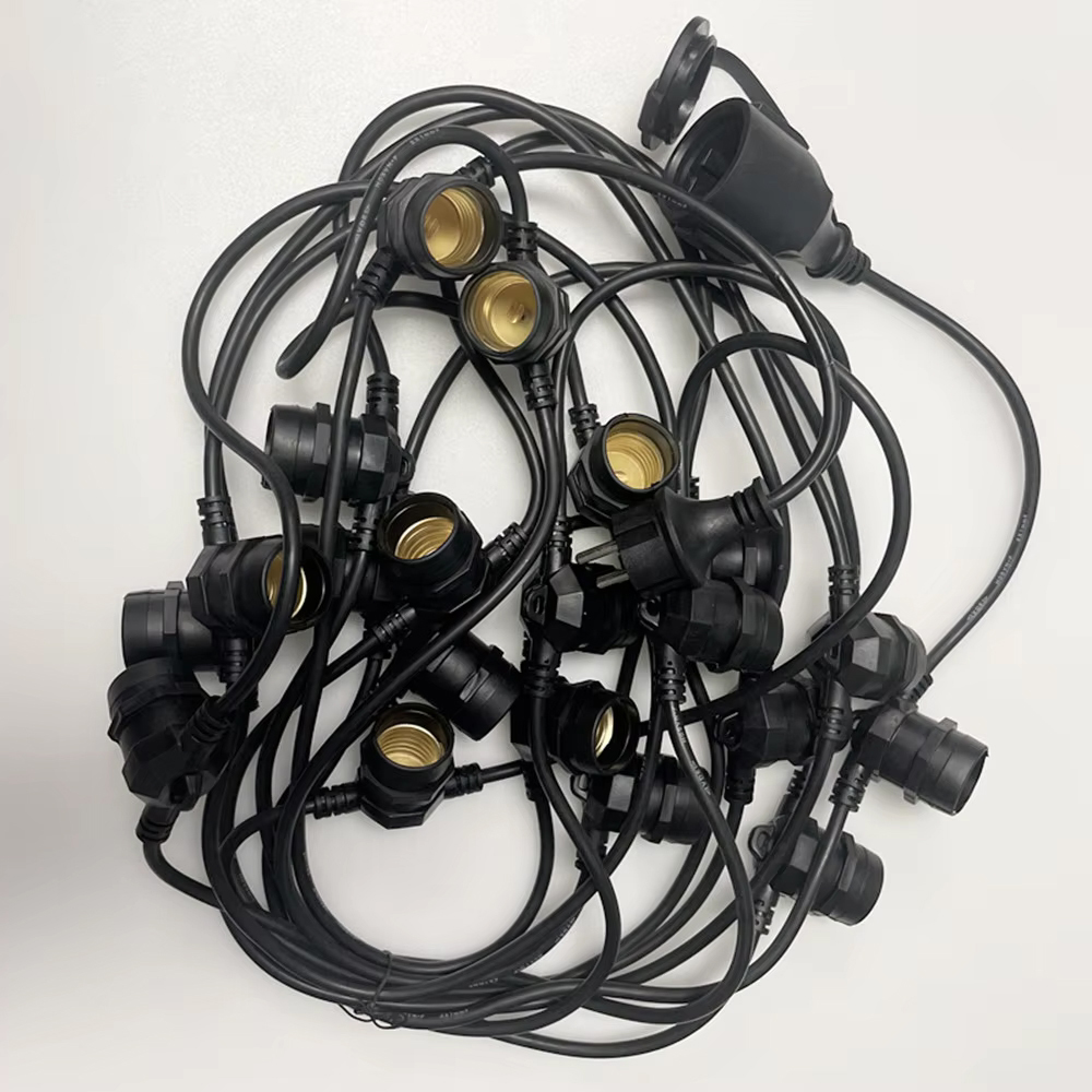 10M Cable LED String Commercia - Outdoor Power Socket recension och pris