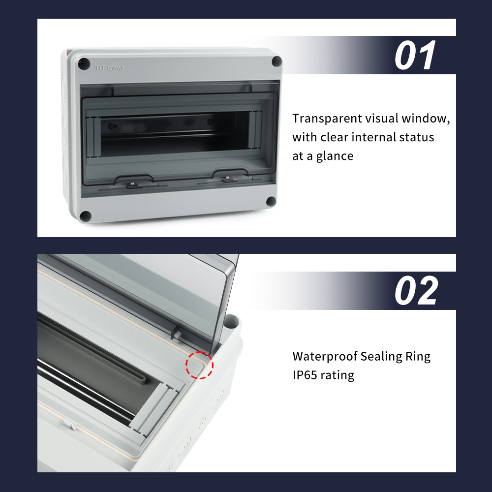 HT Series Waterproof Distribut - Outdoor Power Distribution Box recension och pris