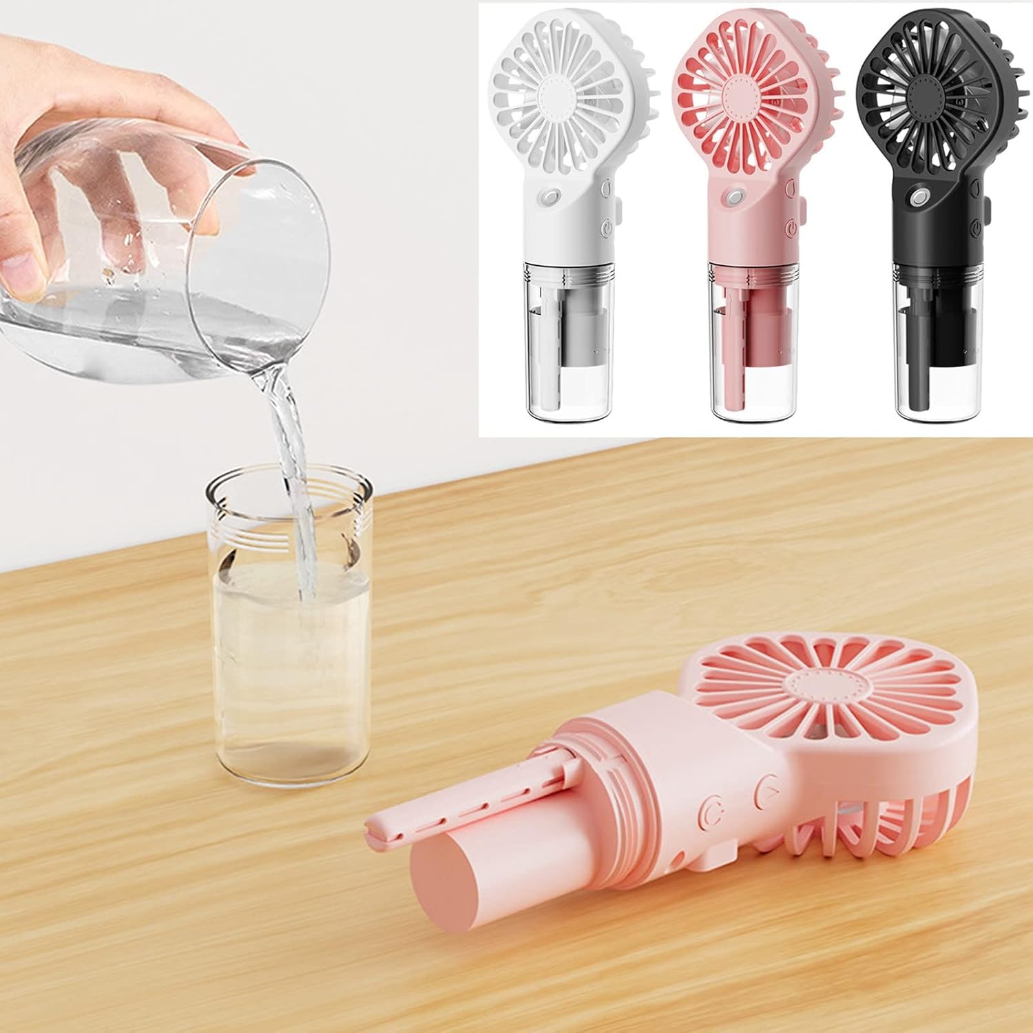 Portable Handheld Spray Fan Mi - Outdoor Power Fan recension och pris