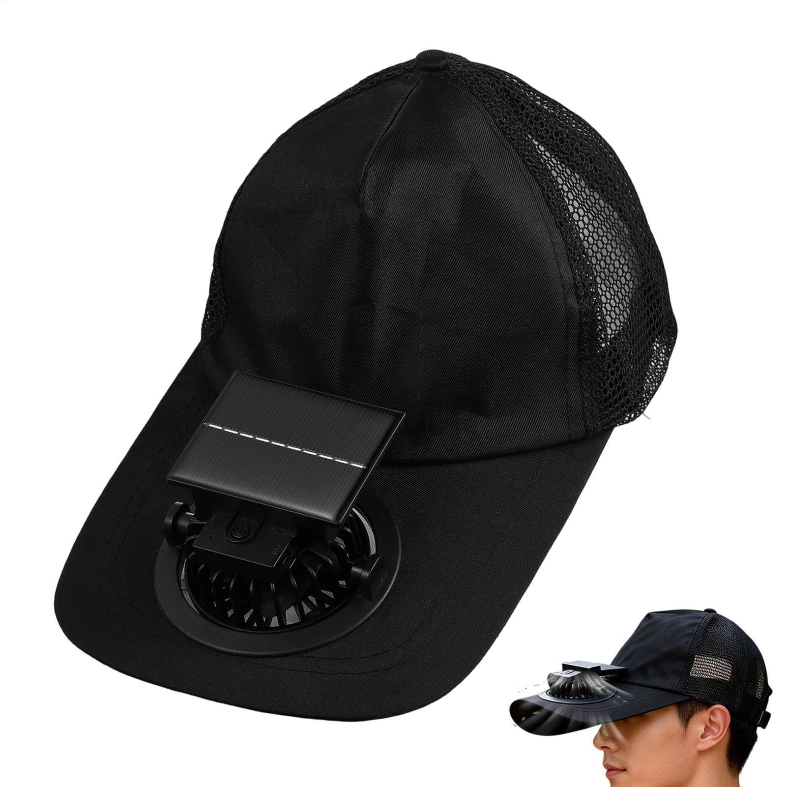 Solar Powered Fan Hat USB Char - Outdoor Power Block recension och pris