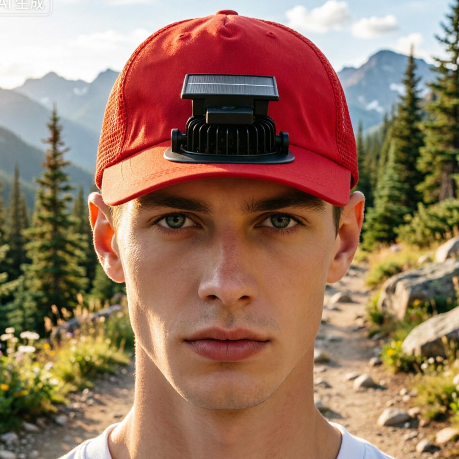 Solar Powered Fan Hat USB Char - Outdoor Power Block recension och pris