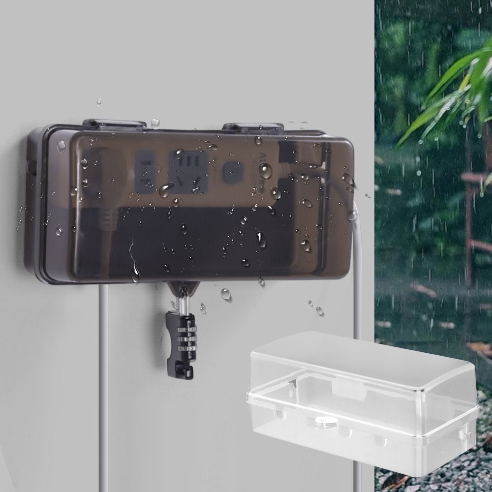 Durable Plastic Plug Box Anti- - Outdoor Power Lead recension och pris