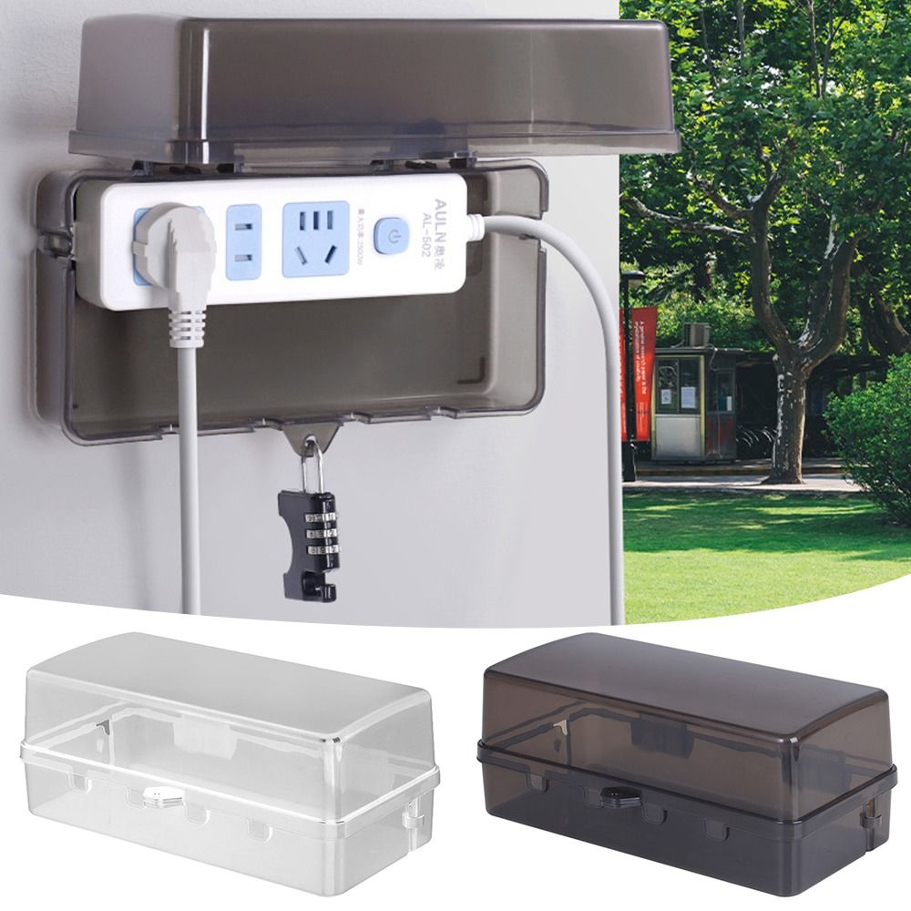 Durable Plastic Plug Box Anti- - Outdoor Power Lead recension och pris