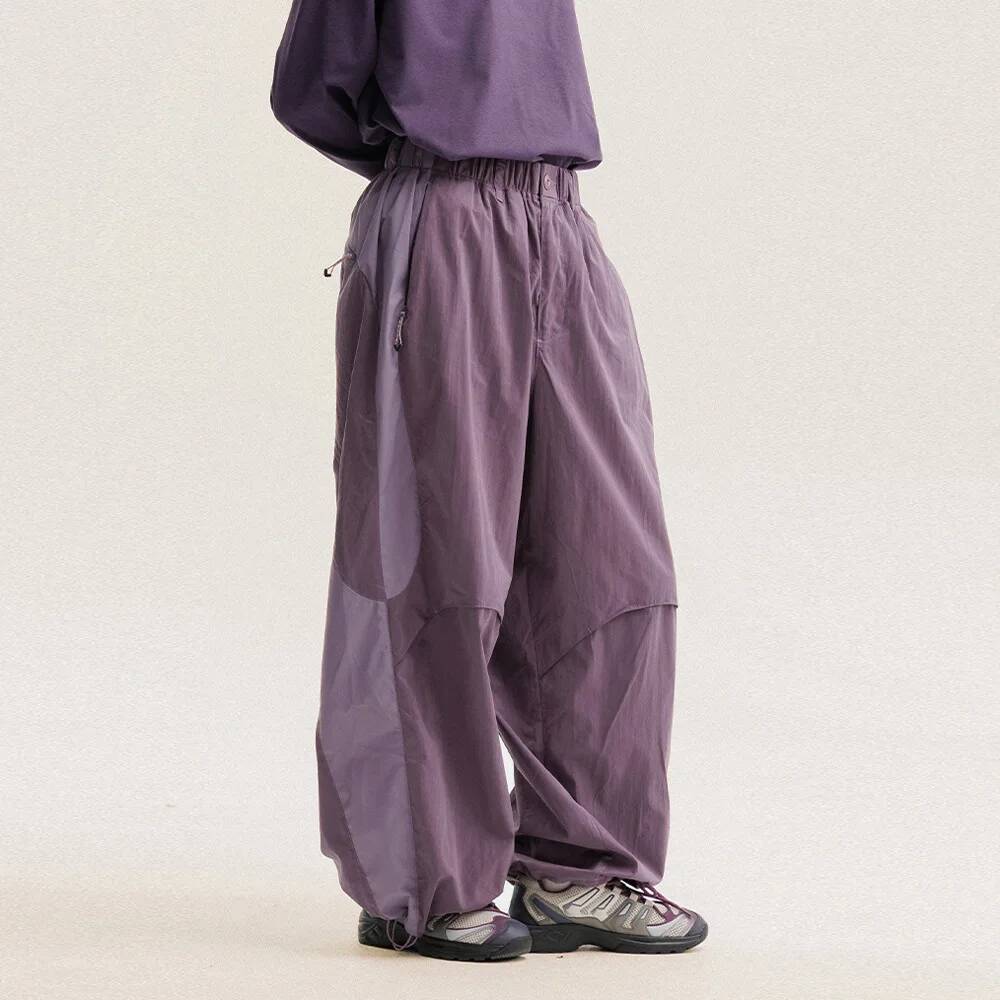 Men Color Block Wide Leg Pants - Outdoor Power Block recension och pris