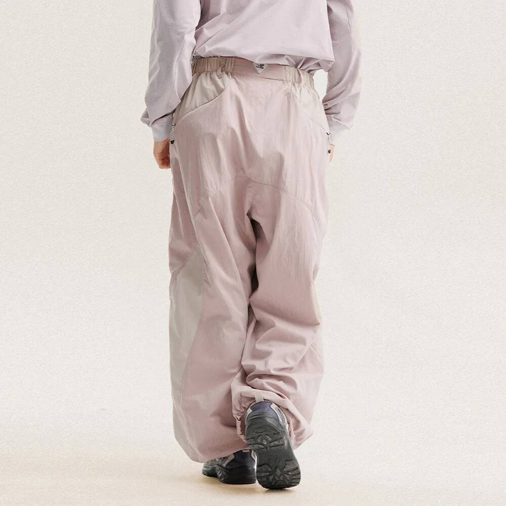 Men Color Block Wide Leg Pants - Outdoor Power Block recension och pris