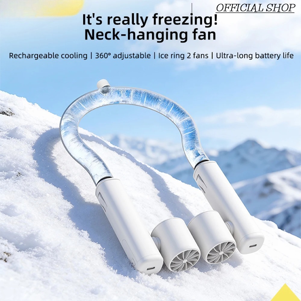 Portable Neck Fan High Speed T - Outdoor Power Fan recension och pris