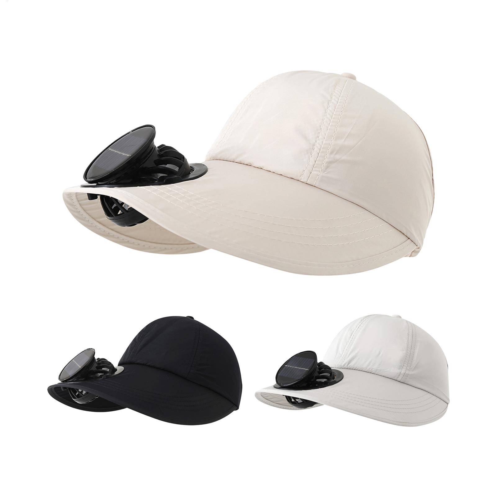 Solar-Powered Charging Fan Cap - Outdoor Power Block recension och pris