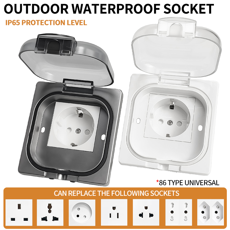 IP65 Waterproof Outdoor Socket - Outdoor Power Socket recension och pris