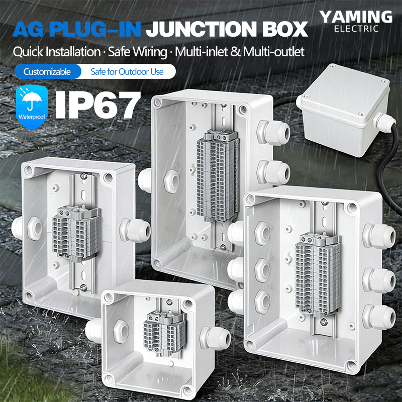 Waterproof Junction Box With P - Outdoor Power Block recension och pris