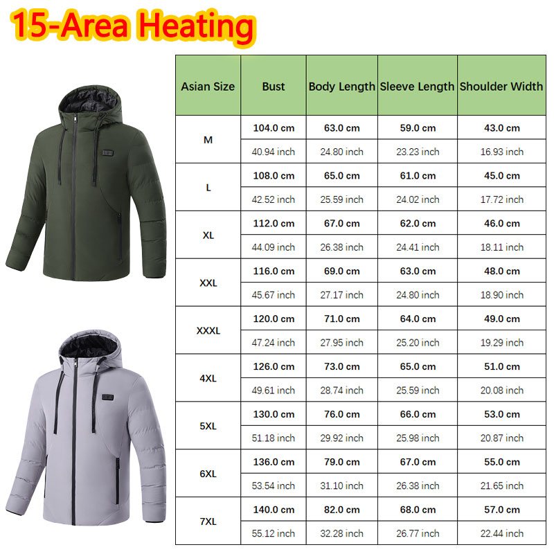 Huelora 11 Area Heated Jacket  - Outdoor Power Works recension och pris