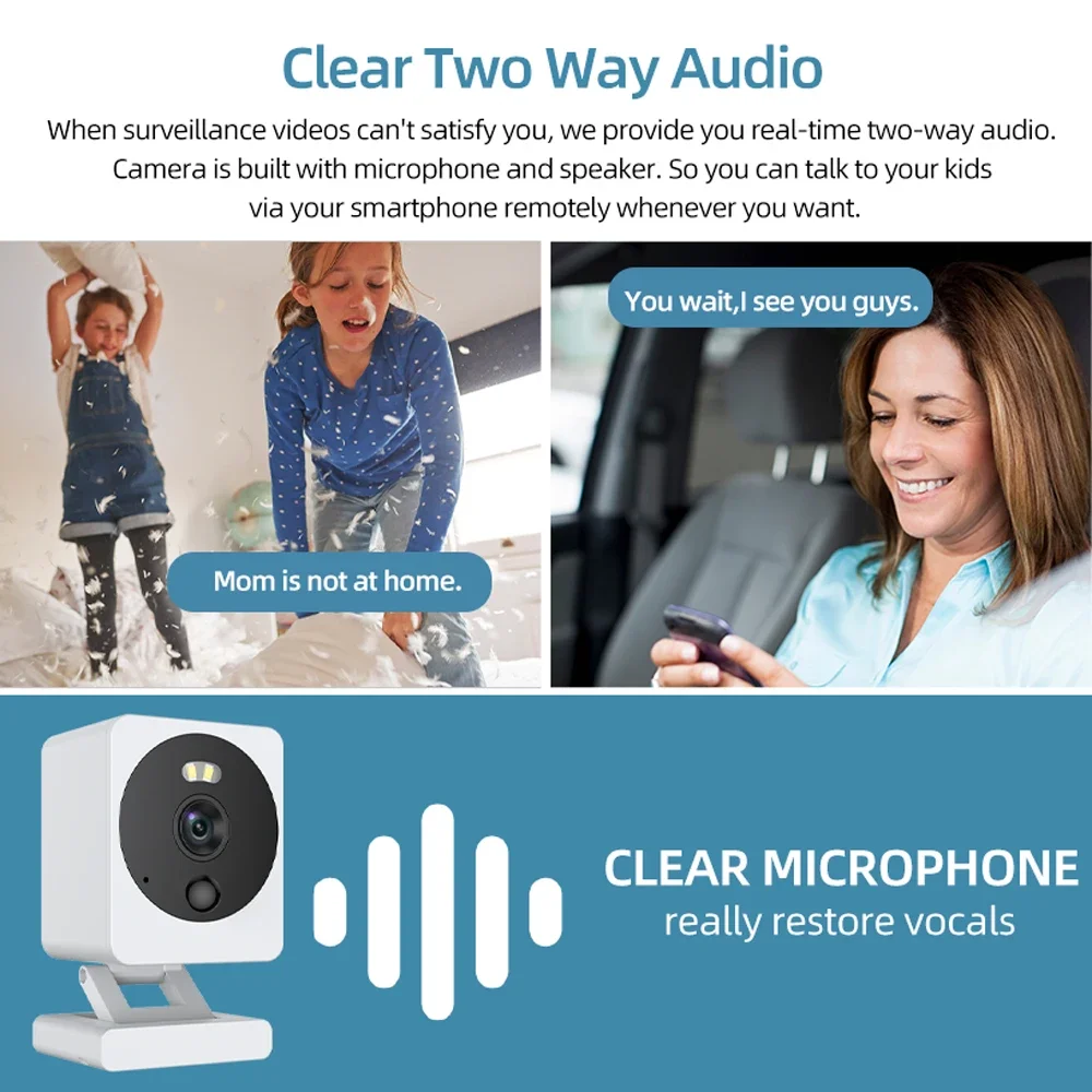 5MP Wifi Smart Home Baby Monit - Outdoor Power Block recension och pris