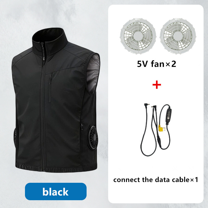Summer Men'S Heatstroke Preven - Outdoor Power Fan recension och pris